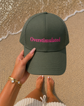 Overstimulated Women's funny Trucker Cap