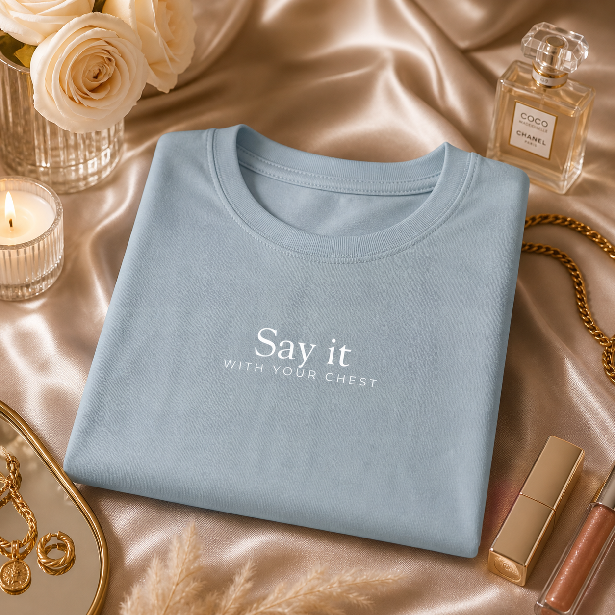 Say it with your chest crop